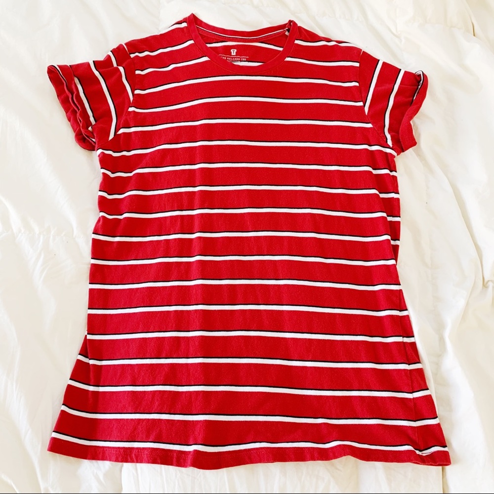 White striped tee!
